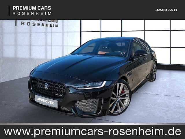 Jaguar XE Black-P. Navi LED PDC Keyless Temp. SHZ DAB+ Meridian el.Sitz Servo Spurw. Spurh